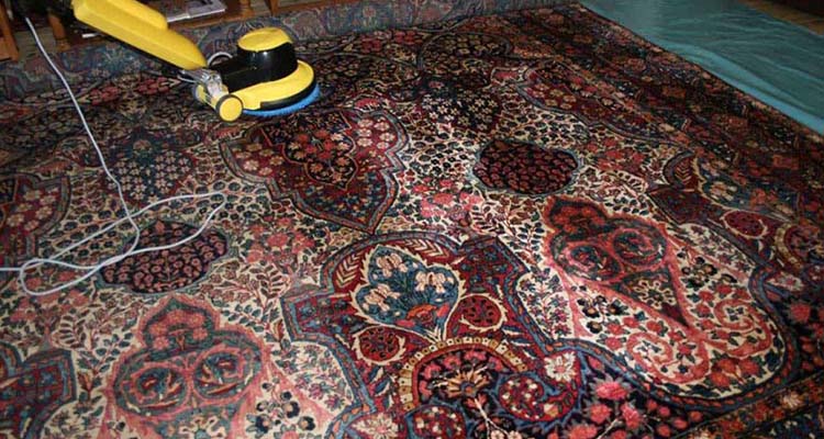 مراحل شستشوی فرش دستباف در خانه